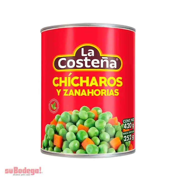 Chícharo con Zanahoria La Costeña 420 gr.
