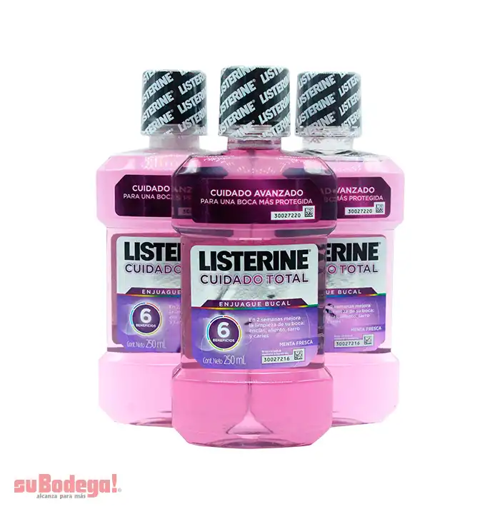 Enjuague Bucal Listerine Total Care 250 ml.