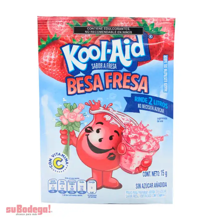 Refresco Kool Aid Besafresa 15 gr.