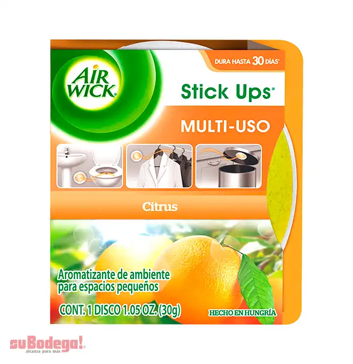 Aromatizante Air Wick Citrus Stick Ups pz.