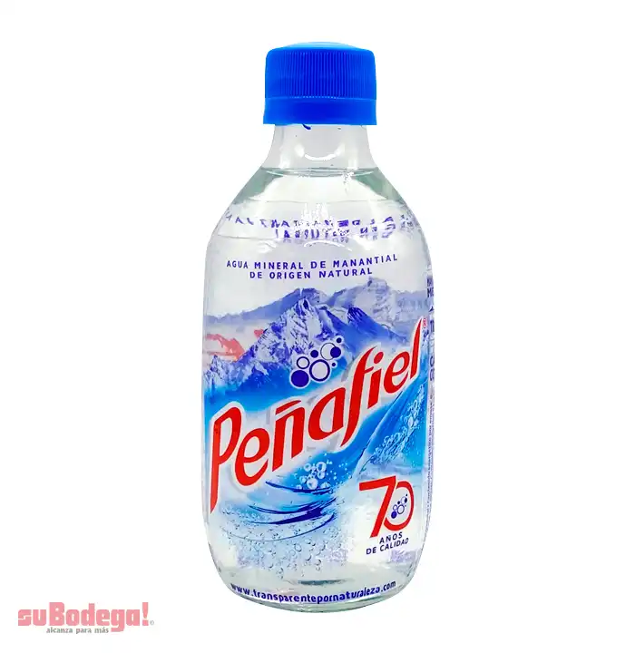 Agua Mineral Peñafiel 296 ml.