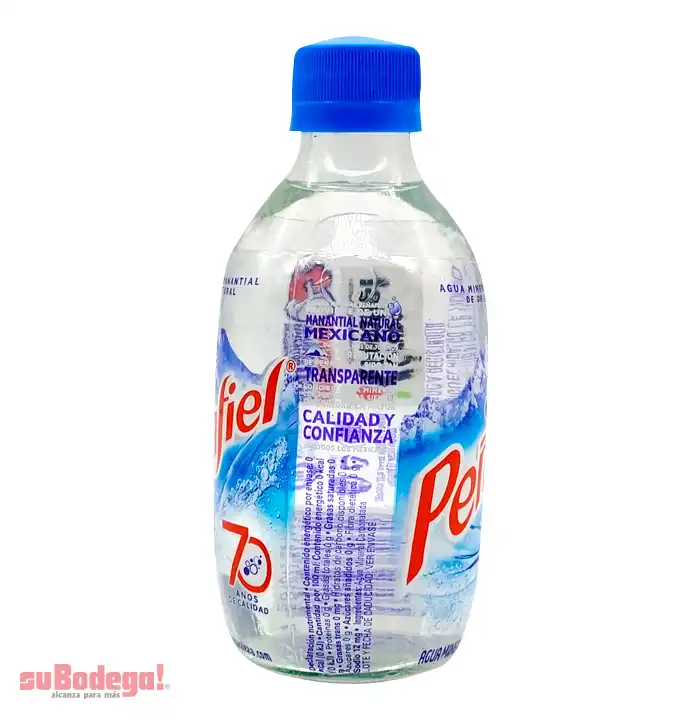 Agua Mineral Peñafiel 24 pzas de 296 ml c/u a precio de socio