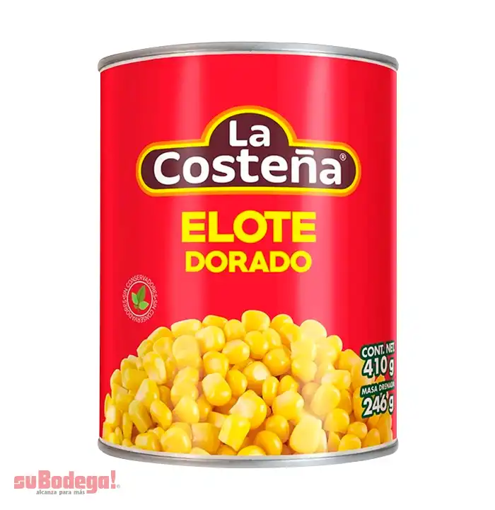 Elote Dorado en Grano La Costeña 410 gr.