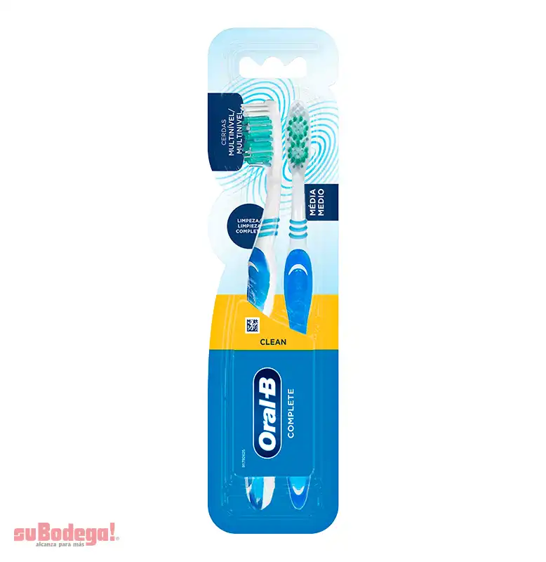 Cepillo Dental Oral B Complete 2 pz.