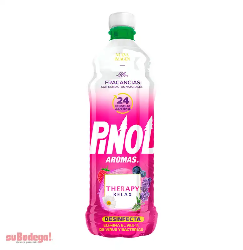 Limpiador Pinol Therapy Relax 828 ml.