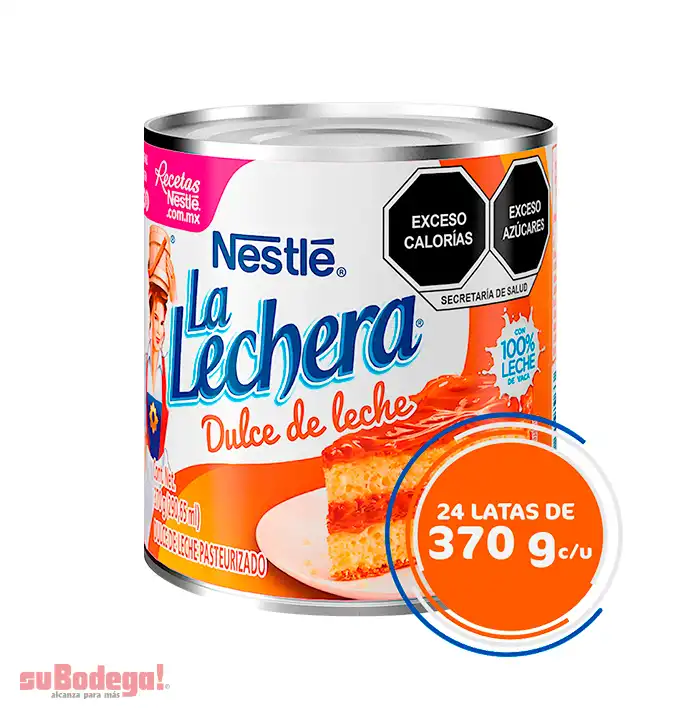 Leche Nestlé La Lechera Dulce de Leche 370 gr.