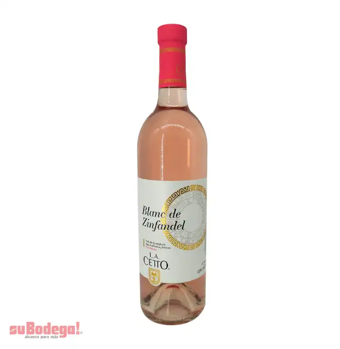 Vino Rosado La Cetto Blanc de Zinfandel 750 ml.