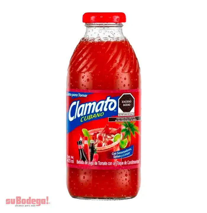 Jugo Clamato Cubano 473 ml.