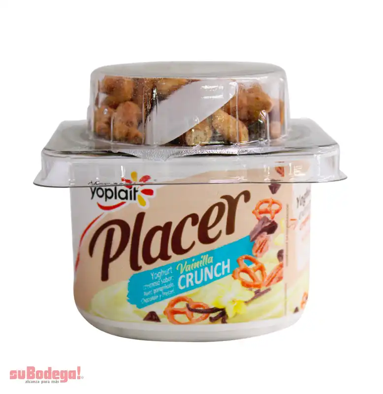 Yoghurt Yoplait Placer Vainilla 125 gr.
