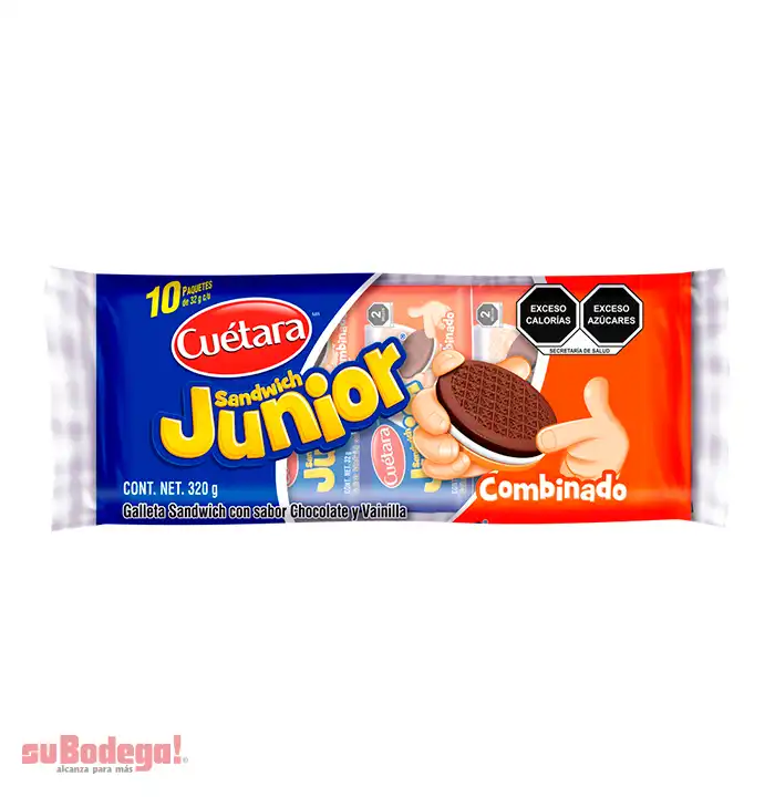 Galletas Cuétara Sándwich Combinado Jr.320 gr.