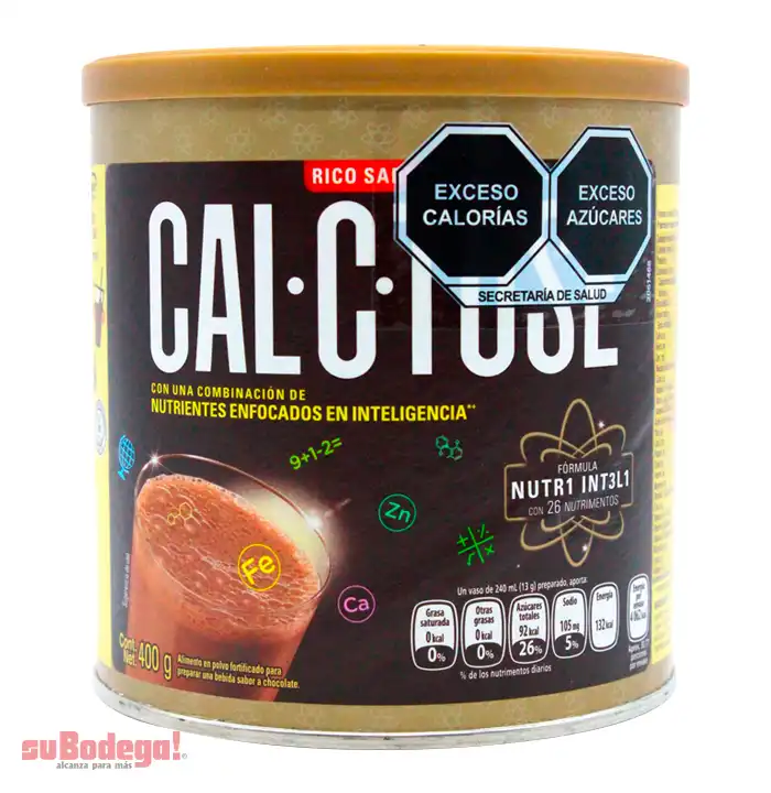 Chocolate Cal-C-Tose Lata 400 gr.