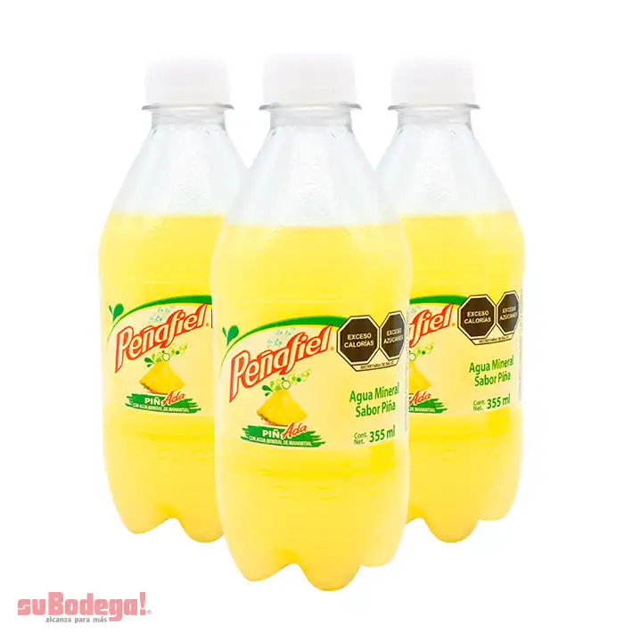 Refresco Peñafiel Piñada Pet 355 ml.