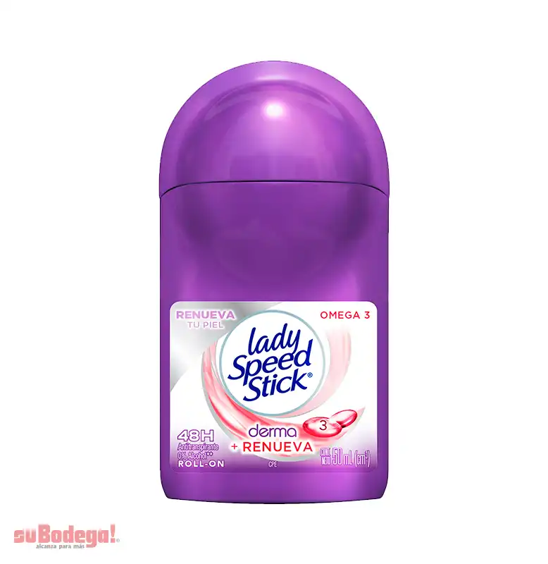 Desodorante Lady Speed Stick Omega Roll On 50 ml.