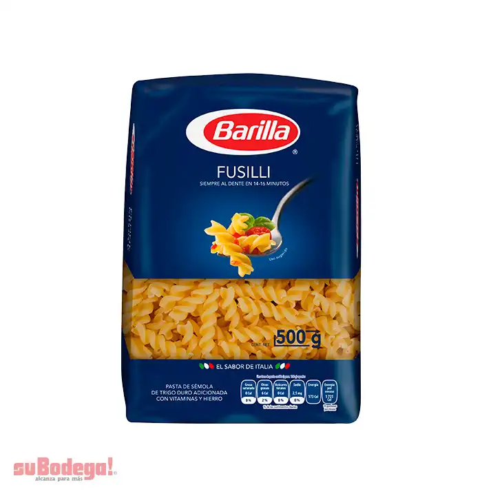 Pasta Barilla Fusilli 500 gr.