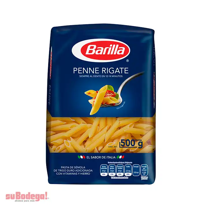 Pasta Barilla Penne Rigate 500 gr.