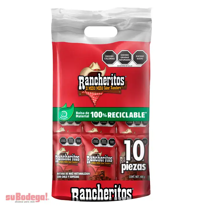 Sabritas Rancheritos 10/40 gr.