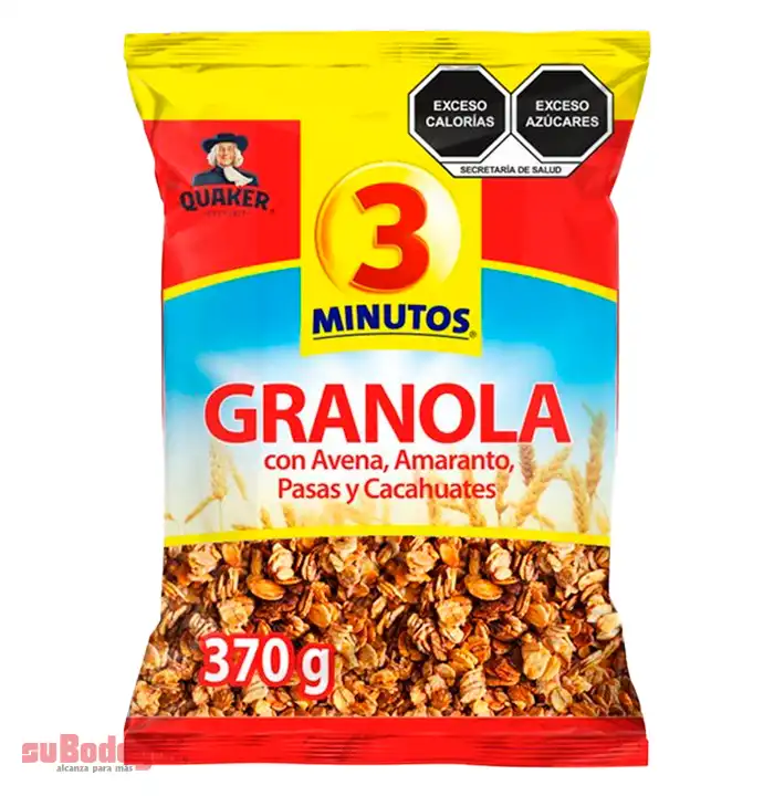 Granola 3 Minutos 370 gr.