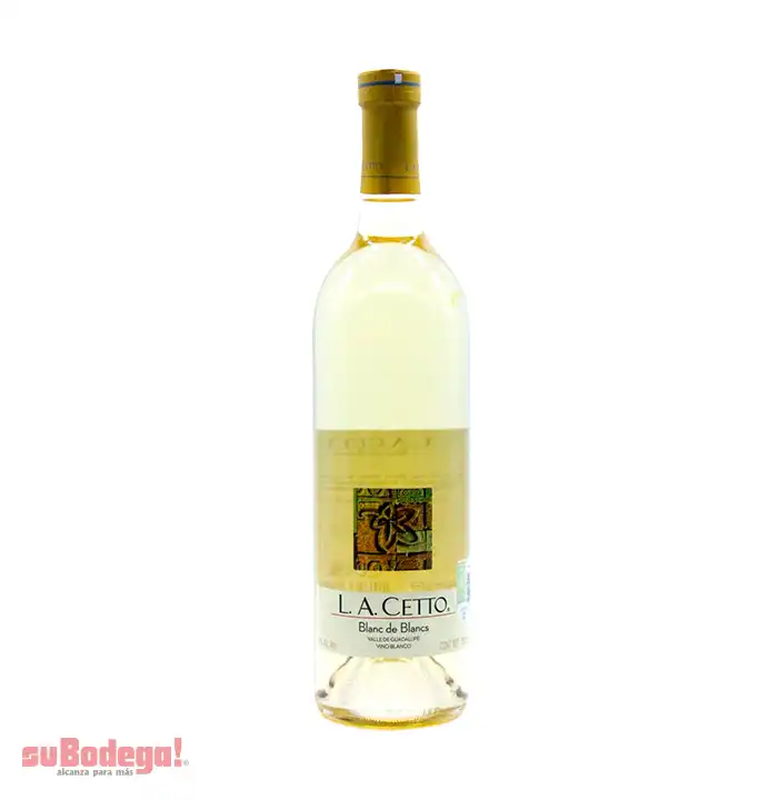 Vino Blanco La Cetto Blanc de Blancs 750 Ml.