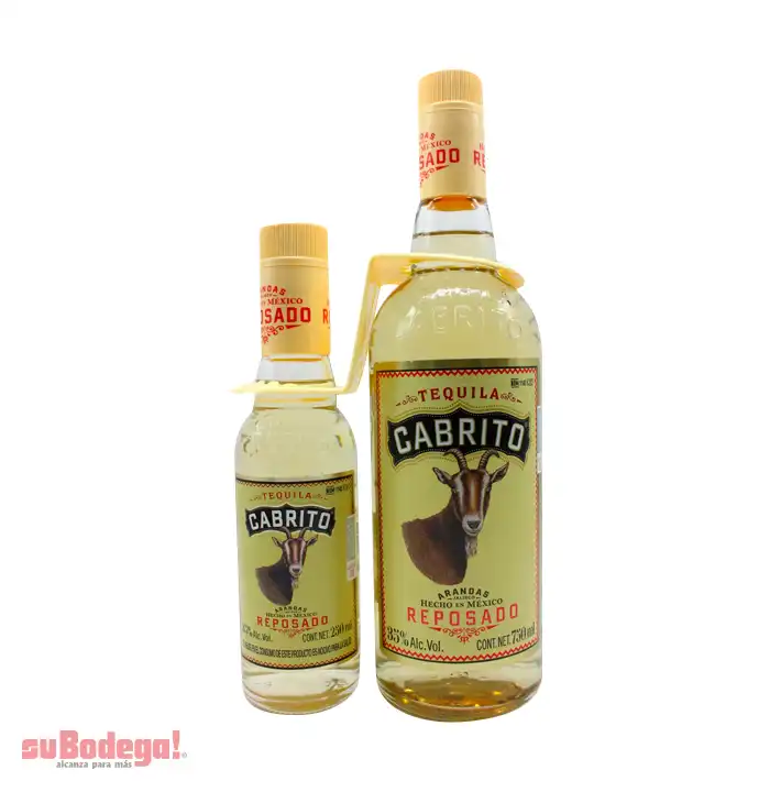 Tequila Cabrito Reposado 750 ml. + 250 ml.