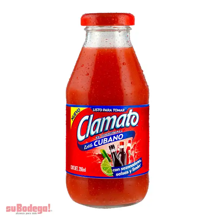Jugo Clamato Cubano 296 ml.