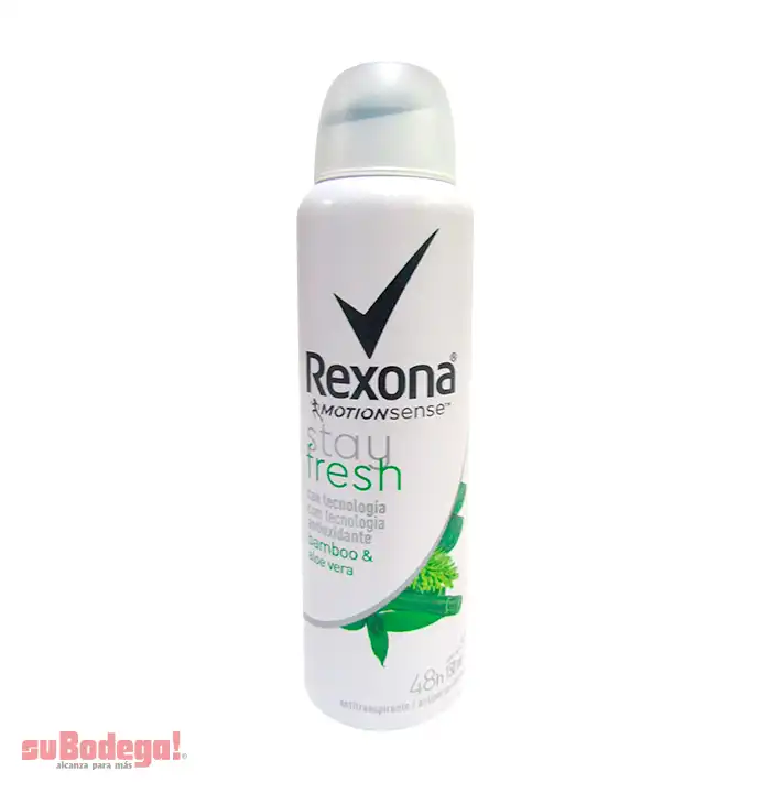 Desodorante Rexona Bamboo Mujer Aerosol 150 ml.
