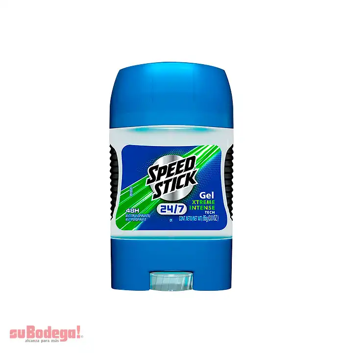 Desodorante Speed Stick Xtreme Intense Gel 85 gr.