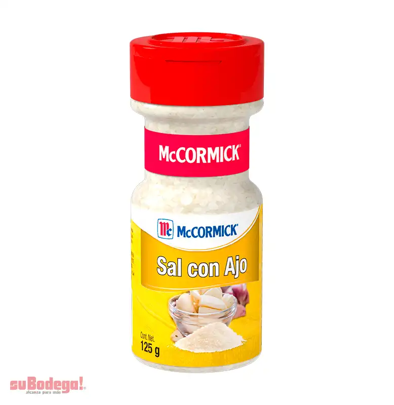 Especia Sal con Ajo Mc Cormick 125 gr.