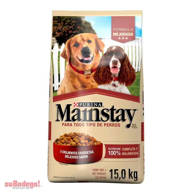 Mainstay Alimento Seco para perro, bulto 15 Kg