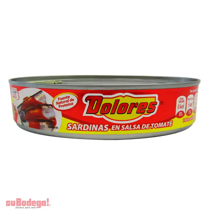 Sardina en Tomate Ovalada Dolores 425 gr.