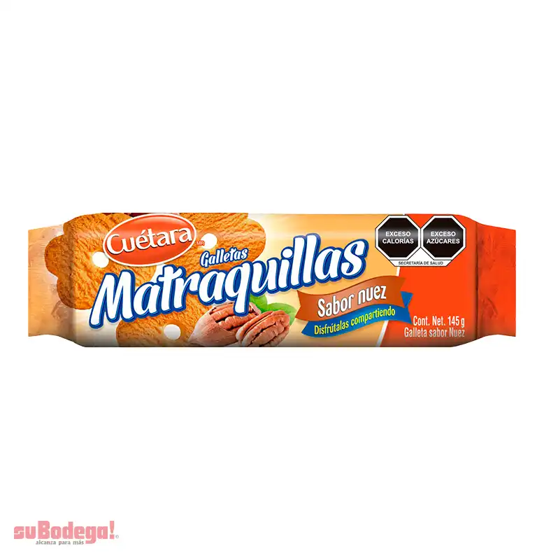 Galletas Cuétara Matraquillas Nuez 145 gr.