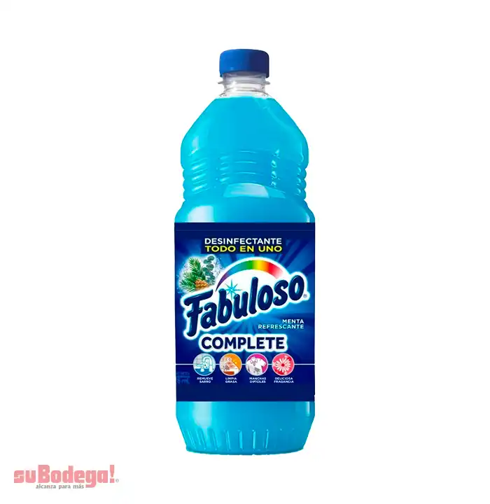 Limpiador Fabuloso Menta Refrescante 828 ml.