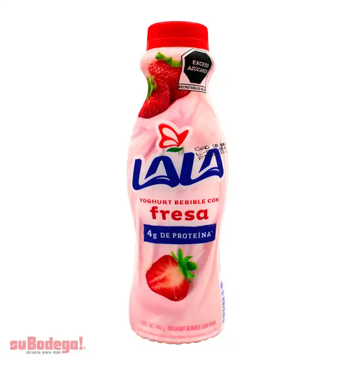 Yoghurt Lala Fresa para Beber 440 gr.