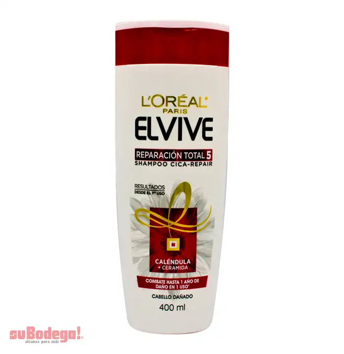 Shampoo Loreal Elvive Reparación Total 400 ml.