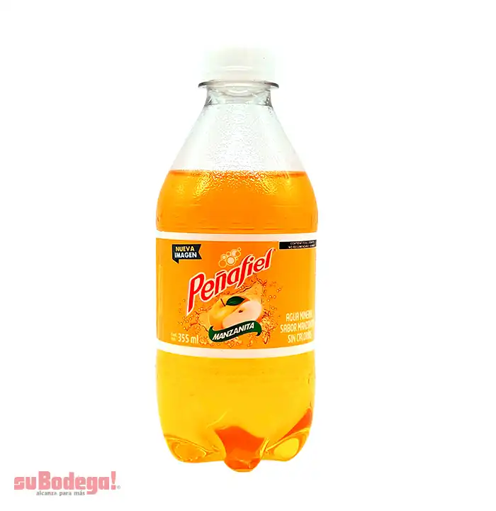 Refresco Peñafiel Manzanita 355 ml.