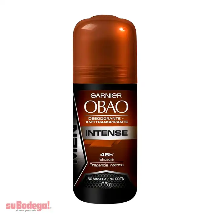 Desodorante Obao Hombre Intense Roll On 65 gr.
