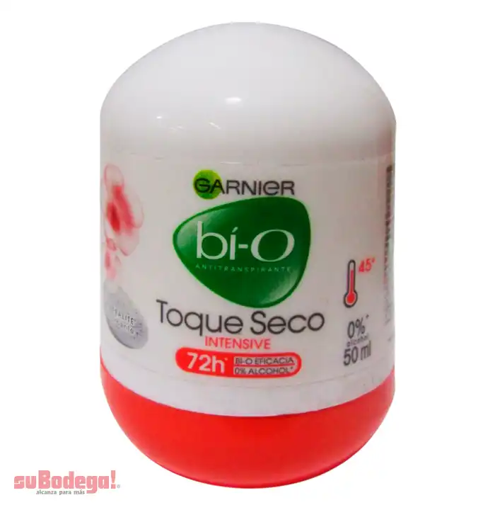 Desodorante BiO Mujer Toque Seco Roll On 50 ml.