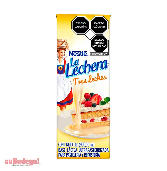 Leche Nestlé La Lechera 3 Leches 1 kg.