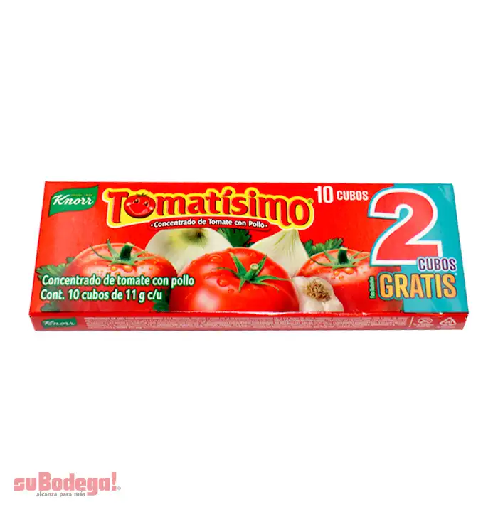 Knorr Tomatísimo 8 pz. + 2 Gratis