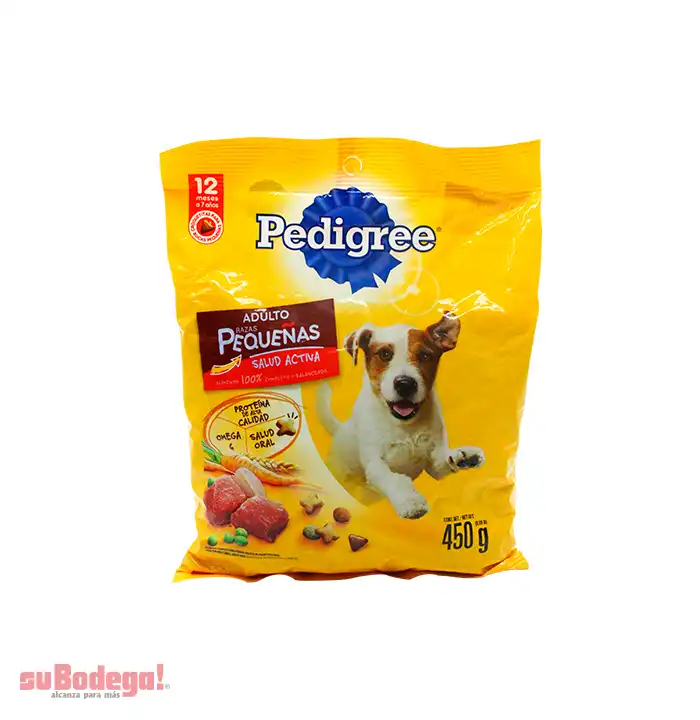 Alimento Pedigree Razas Pequeñas 450 gr.