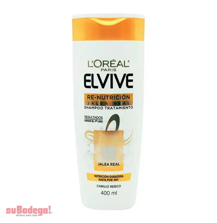 Shampoo Loreal Elvive Re-Nutrición 400 ml.