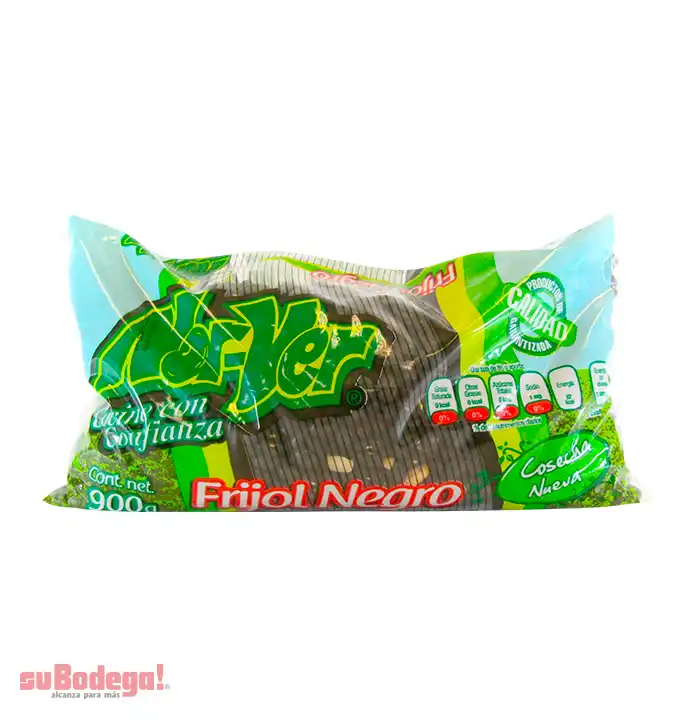 Frijol Negro Nor Ver 900 gr.