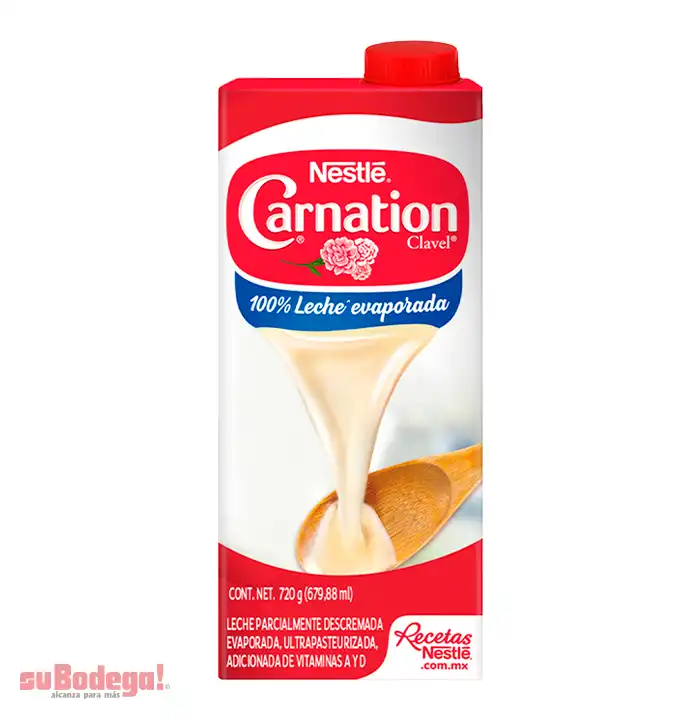 Leche Carnation Evaporada 720 gr.