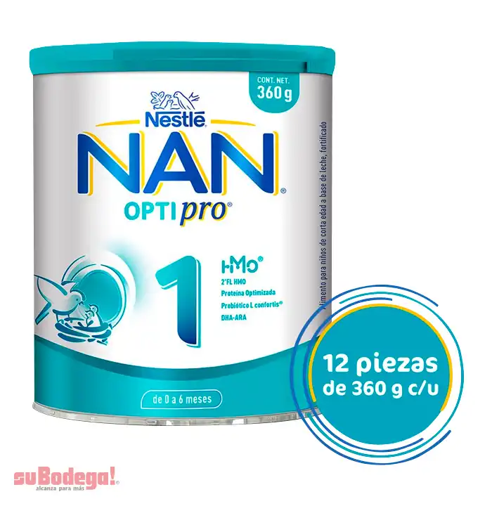 Leche Nan Número 1 360 gr.