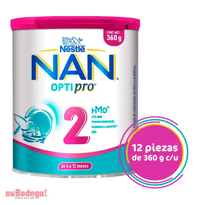 Leche Nan Número 2 360 gr.