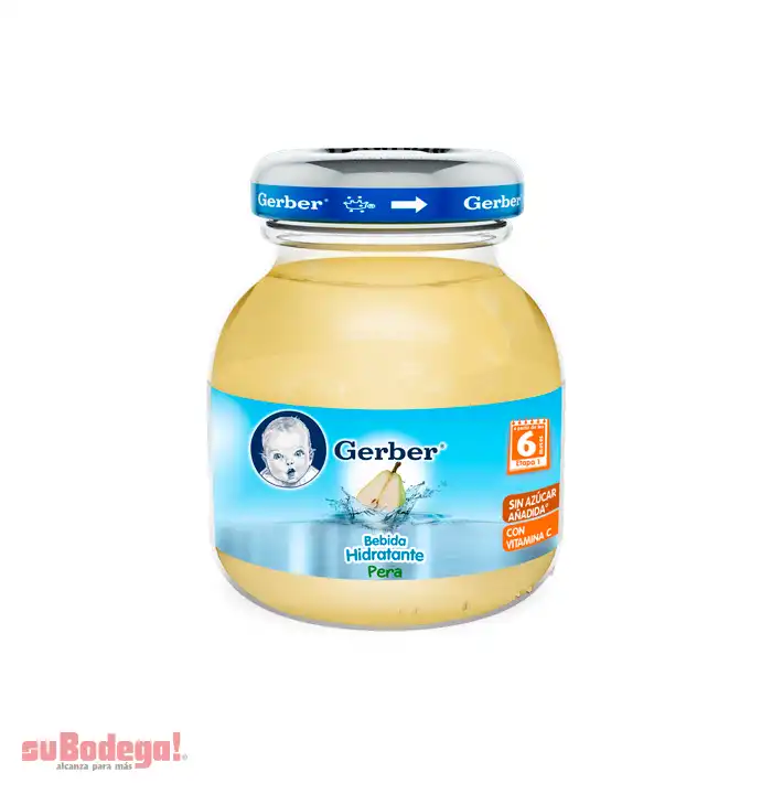 Gerber Bebida Hidratante Pera Etapa 1 118 ml.