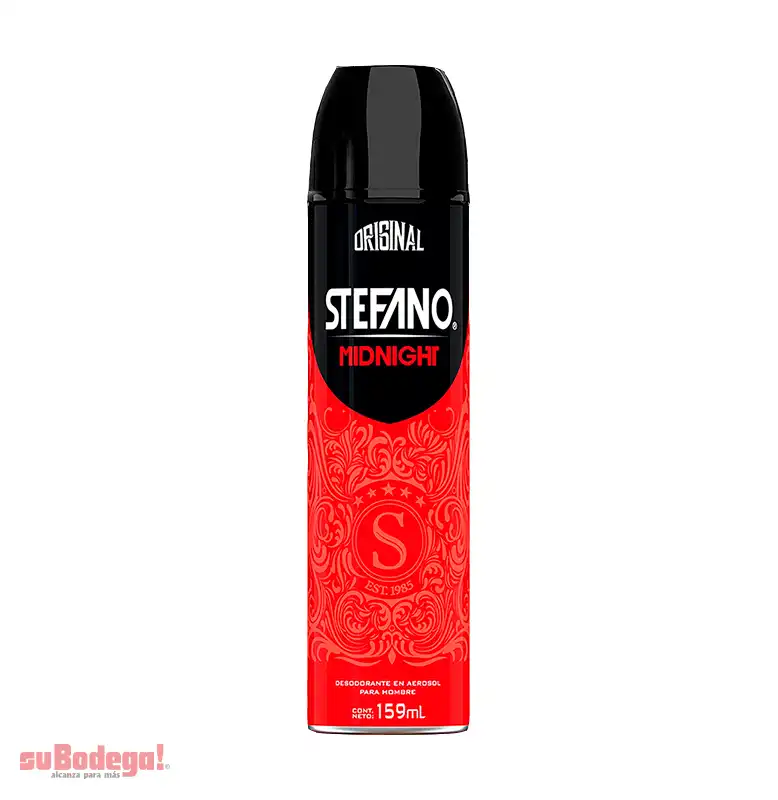 Desodorante Stefano Midnight Aerosol 113 gr.