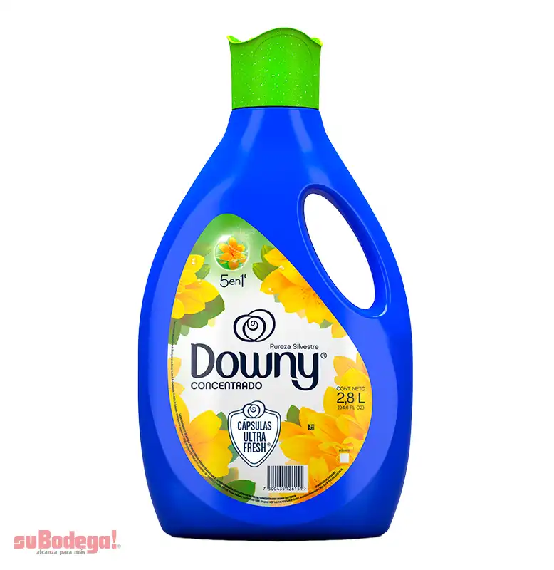 Suavizante Downy Libre Enjuague Pureza Silvestre 2.8 lt.