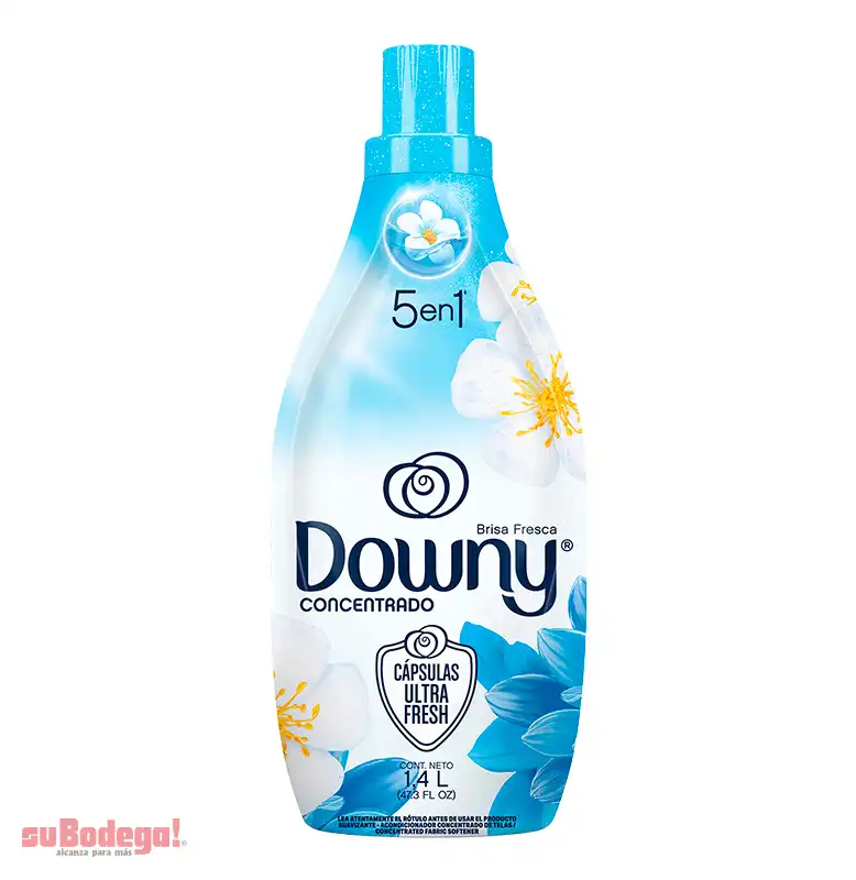 Suavizante Downy Libre Enjuague Brisa Fresca 1.4 lt.