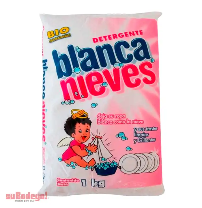 Detergente Blanca Nieves 1 kg.