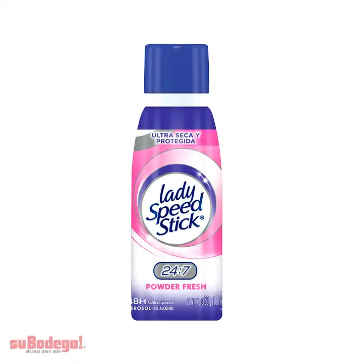 Desodorante Lady Speed Stick Powder Fresh Aerosol 60 gr.